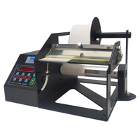 Distributeur d'étiquettes à capteur à fibre optique Bsc Q180, distributeur d'étiquettes de 180 mm pour rouleaux d'autocollants, distributeur automatique d'étiquettes transparentes