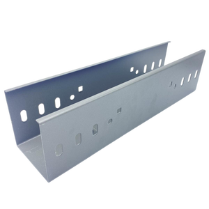 Heavy Duty Resistente À Corrosão Metal Calha Tipo Wireways Bandeja De Cabo De Aço Inoxidável Galvanizado Cabo Trunking Cover 5 Pcs - Product Image 5
