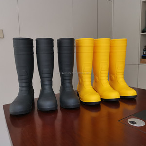Bottes <span class=keywords><strong>de</strong></span> pluie wellington <span class=keywords><strong>de</strong></span> <span class=keywords><strong>pêche</strong></span> imperméables et bon marché en gros bottes industrielles alimentaires en PVC pour hommes - Product Image 5