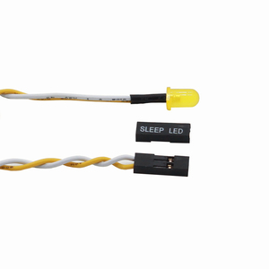 Kit de Cables de Repuesto para Reinicio de Energía con LED para ATX PC-FCC, Arnés de Cables Macho-Macho de PVC con Conector LED - Product Image 2