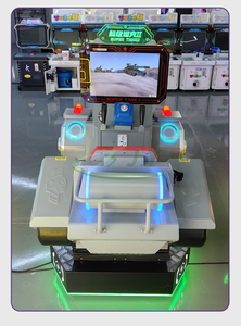 Machine d'arcade <span class=keywords><strong>de</strong></span> course à monnayeur JY Factory Super Tank II, pour 2 joueurs, <span class=keywords><strong>en</strong></span> anglais, à partir <span class=keywords><strong>de</strong></span> 8 ans, pour parcs d'attractions et centres <span class=keywords><strong>de</strong></span> <span class=keywords><strong>jeux</strong></span> - Product Image 2