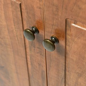 DB Freestanding Floor Cabinet for Home Kitchen Bathroom Storage with Adjustable <b>Shelves</b> Triangle Style - Product Image 4