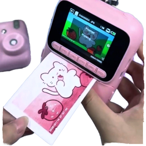 Fotocamera per Bambini con <span class=keywords><strong>Stampa</strong></span> Istantanea, Foto a Colori 48MP, Video 1080P, Cornici Divertenti, Regalo di Compleanno per Bambini - Product Image 1