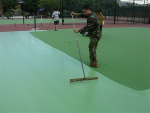 Revestimiento de pintura acrílica para suelo de cancha deportiva de <span class=keywords><strong>alta</strong></span> calidad para cancha de voleibol de tenis y baloncesto Pickleball - Product Image 5
