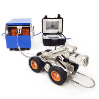 Robot caméra d'inspection de canalisations HD 360° °   Robot d'inspection PTZ étanche IP68 pour tuyaux de DN200 à 3500 mm