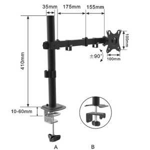 Di alta qualità 15-32 pollici <span class=keywords><strong>per</strong></span> laptop <span class=keywords><strong>braccio</strong></span> del computer portatile stand pc monitor <span class=keywords><strong>braccio</strong></span> <span class=keywords><strong>per</strong></span> ufficio a casa - Product Image 3