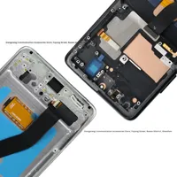 Ensamblaje de Pantalla Táctil OLED Doméstica para Samsung S21 Ultra G9980 con Marco Interno y Externo y 1 Año de Garantía
