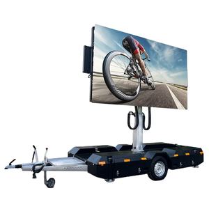 JCT mobile billboard solar advertising van even led screen video display <strong>sign</strong> digital trailer solar <strong>sign</strong> mounted <strong>car</strong> for sale - Product Image 4