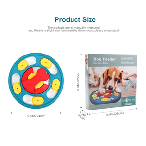 Eco-Friendly <strong>Dog</strong> Puzzle <strong>Toys</strong> Slow Feeder Interactive <strong>Food</strong> <strong>Dispenser</strong> Anti-Choking Tableware Puppy IQ Licking Plate Pet Supplies - Product Image 6
