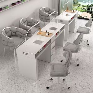 Nail Salon Manicure <b>Tables</b> Makeup Manicure Furniture Set <b>White</b> Nail <b>Table</b> for Sale - Product Image 5
