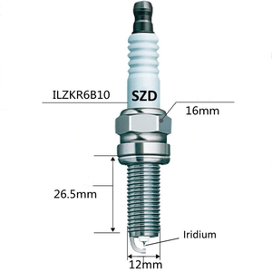 Bougie d'allumage de haute qualité LZKR6B1 pour Hyundai Kia Elantra Sonata Tucson Sportage 18846-11061 - Product Image 3