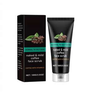 Exfoliante Facial de Café Suave de Marca Blanca 100g, Exfoliante, Limpieza Profunda, Iluminador, Apto para Piel Grasa, Uso Diario - Product Image 1