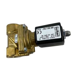 Válvula Solenoide Brkert 00301782 3/8 Pulgadas, Válvulas de Control de Medios a Temperatura Normal - Product Image 1