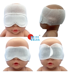Máscara Protectora Ocular para Fototerapia Neonatal, Transpirable, Bloquea la Luz Azul, para Recién Nacidos, 100% Tela No Tejida, Fabricante OEM - Product Image 1