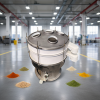 Tamiseur vibrant rotatif multicouche pour granulés plastiques et poudres
