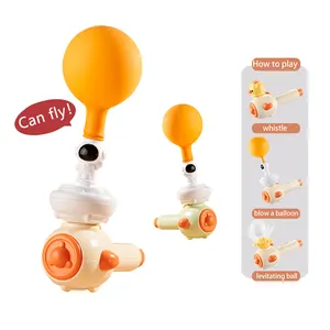 Nieuw Product Kinderen Plastic Speelgoed 3 In 1 Blaasballon Speelgoed Blazen Schuimballen Kid Educatief Speelgoed Set