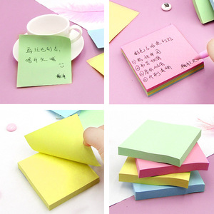 Colorful <b>Sticky</b> Notes For Students Removable Memo Pads Easy Tear Durable Traceless Self Adhesive <b>Notepads</b> Office School - Product Image 4