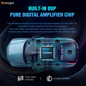 Ewaygps Lecteur audio de voiture universel Android 14 7 pouces avec amplificateur numérique DSP certifié DTS pour VW Volkswagen - Product Image 2