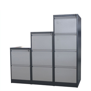 Office School Equipment Steel File Cabinet Metal Storage Filing Vertical Cabinet Office 2 3 4 Drawers Cabinet