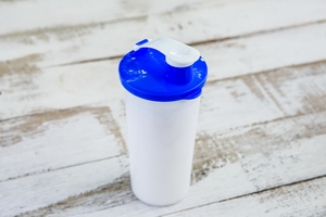 Eco Friendly 450ML <b>Reusable</b> Single Wall Drinking <b>Cup</b> With Lids Custom Printed IML Technology For Brand Promotion - Product Image 4