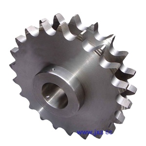 Piñones de Cadena Industriales para Transmisión de Potencia 08b-1 Z24 Dientes, Piñón de Cadena de Rodillos de Acero Industrial para Máquina de Fabricación de Piñones - Product Image 4