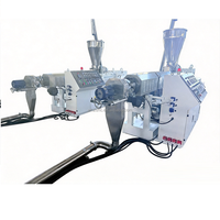 Ligne de production complète clé en main de granulateurs plastiques d'une capacité de 400-500 kg/h pour la production de granulés HDPE PVC LLDPE TPO EVA