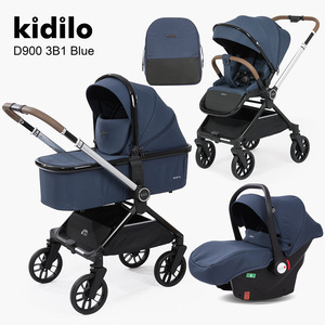 <span class=keywords><strong>รถ</strong></span>เข็นเด็กแบบพับได้ 2 ทิศทาง ยี่ห้อ Factory Custom Kidilo ผลิตจากอลูมิเนียมอัลลอยด์ พร้อมเปลนอนสำหรับเด็กแรกเกิดถึง 3 <span class=keywords><strong>ปี</strong></span> และคาร์ซีท - Product Image 2