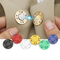Kancing Tekan Magnetik Bulat Warna Kustom Grosir dari Paduan Seng dengan Waktu Sampel 7 Hari untuk Pelapisan Pakaian