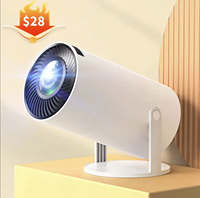 Mini Projecteur HY300 Populaire pour Home Cinéma HD, Connexion Sans Fil Rapide, Partage d'Écran Intelligent