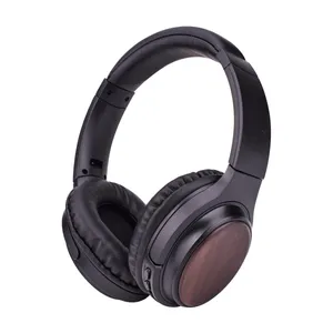 Oem Over-Ear-Headset Extra-Bass-Kopfhörer Audifonos Diadema Passen Sie On-Ear-Holz kopfhörer an. Drahtloses Bluetooth