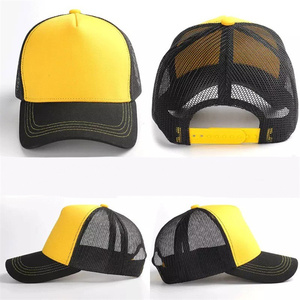 Bọt Gorras Tùy Chỉnh 5 Bảng Điều Chỉnh Bóng Chày Lưới Mũ Lưới Tùy Chỉnh Được Trang Bị Logo Thêu In Ấn Vá 3D Phun Người Đàn Ông Phụ Nữ Trucker Mũ - Product Image 3