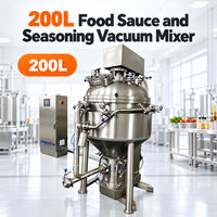 Mélangeur cosmétique automatique Imberson 200L, homogénéisateur à cisaillement élevé avec contrôle PLC, acier inoxydable SUS316L