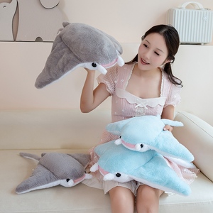 Vente en gros de la poupée en peluche Poisson-diable en velours arctique, jouet en peluche mignon, cadeau pour événements festifs pour enfants sur le thème de l'aquarium - Product Image 5