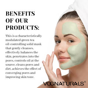 <span class=keywords><strong>Mascarilla</strong></span> Facial en Barra de Arcilla de Té Verde Vegana Natural OEM con Vitamina E, Control de Grasa, Limpieza Profunda, Minimiza Puntos Negros y Humecta - Product Image 5
