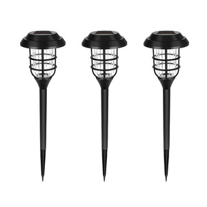 Lampe solaire de jardin à LED, éclairage extérieur résistant à la pluie pour la décoration des allées et des jardins, avec interrupteur à induction - Product Image 5