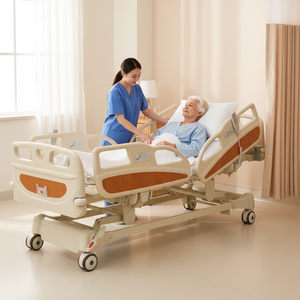 Cama de <span class=keywords><strong>Hospital</strong></span> Eléctrica para Pacientes Clínicos en UCI, con 3/5/7 Funciones - Product Image 1