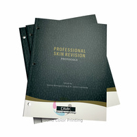 Livret CMJN personnalisé de couleur ronde, service d'impression de catalogue d'impression, livre d'impression de brochures de luxe