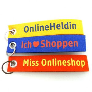 Promotional Keychains Custom RPET <b>Car</b> Felt <b>Key</b> <b>Ring</b> <b>Key</b> Chain <b>Key</b> Fob Felt Keychain with Custom Logo Keychain - Product Image 2