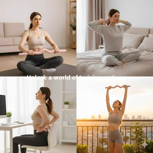 <span class=keywords><strong>Barre</strong></span> de musculation multi-usage de 15 lb et 25 lb, <span class=keywords><strong>barre</strong></span> en silicone colorée pour la maison, la salle de sport, la remise en forme et l'entraînement <span class=keywords><strong>au</strong></span> <span class=keywords><strong>Pilates</strong></span> - Product Image 5