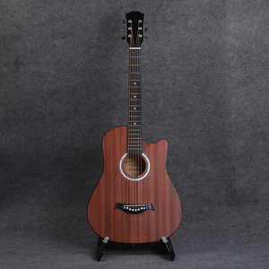 Paisen 38 pulgadas sapele corte OEM acústica principiantes práctica de <span class=keywords><strong>guitarra</strong></span> - Product Image 1