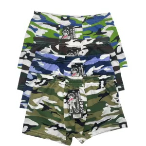 China Manufacturer Customized Printing Boys Underwear Kids Boys Boxers Short Underwear Wholesales High Quality Boy's Boxer
