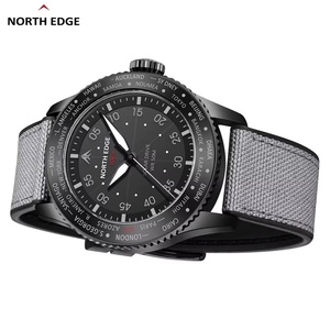 นาฬิกาอิเล็กทรอนิกส์สำหรับกีฬากลางแจ้ง North Edge MACH Pointer ชาร์จพลังงานแสงอาทิตย์ เรืองแสง กันน้ำ แบตเตอรี่ใช้งานได้ยาวนาน พร้อมไฟส่องสว่าง - Product Image 3