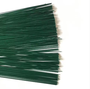 Hot Sales Green Color <strong>Floral</strong> Iron <strong>Wire</strong> 18 20 22 24 26 30 Gauge Galvanized Coated Flower <strong>Wire</strong> for Baling Cut to Order - Product Image 2