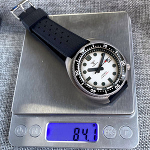 Tandorio Material de titanio Tortuga Reloj automático Hombres 200M Impermeable MOP Dial 120 clics Bisel Tropical Band Diver Reloj Hombre - Product Image 4