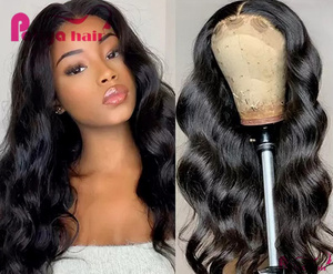 Perruque Lace Frontal en <span class=keywords><strong>Cheveux</strong></span> Humains Brésiliens Ondulés 13x4 4x4 5x5 13x6 avec Fermeture Transparente Perruques Lace Front Courtes pour Femmes Noires - Product Image 5