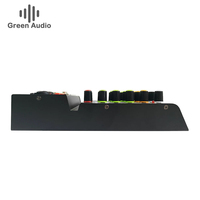 Console de mixage audio professionnelle GAX-MM4 4 canaux avec interface XLR et alimentation fantôme 48V pour l'extérieur