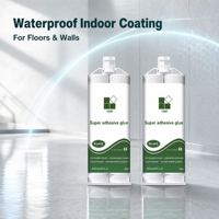 Résine époxy SANKIN 1:1 AB, colle imperméable pour intérieur, revêtement en résine époxy, colle adhésive forte pour applications sur sols, murs et carreaux