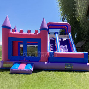 <span class=keywords><strong>Castillo</strong></span> Inflable Comercial para Exteriores con Tobogán - Product Image 3