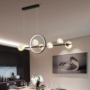 Nuevo diseño Nordic Line lámpara colgante Comedor bola de cristal nórdica LED luces colgantes - Product Image 5