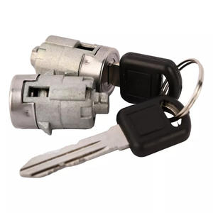 Serrure cylindrique 15298924 zinguée avec 2 clés pour usage sur porte - Product Image 1